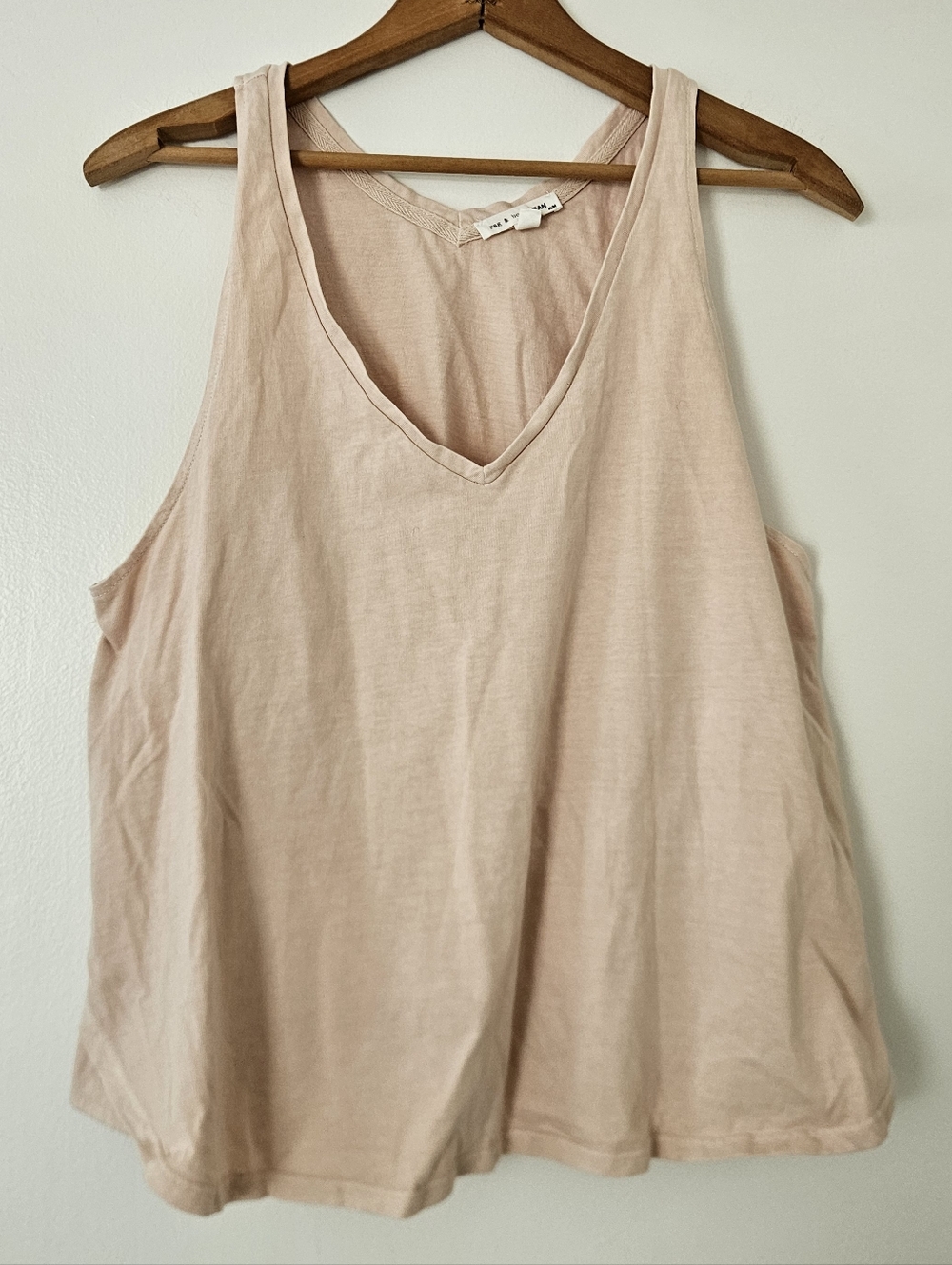 Rag & Bone Womens Top M Sleeveless Casual Pastel Relaxed Coastal Sustainable USA